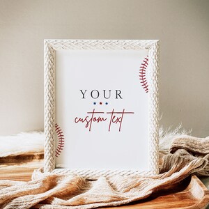 Rookie Year Birthday Bundle First Birthday Bundle for Boy Rookie Year Party Package 1st Birthday Bundle for Boy Rookie Year Boho Baseball image 7