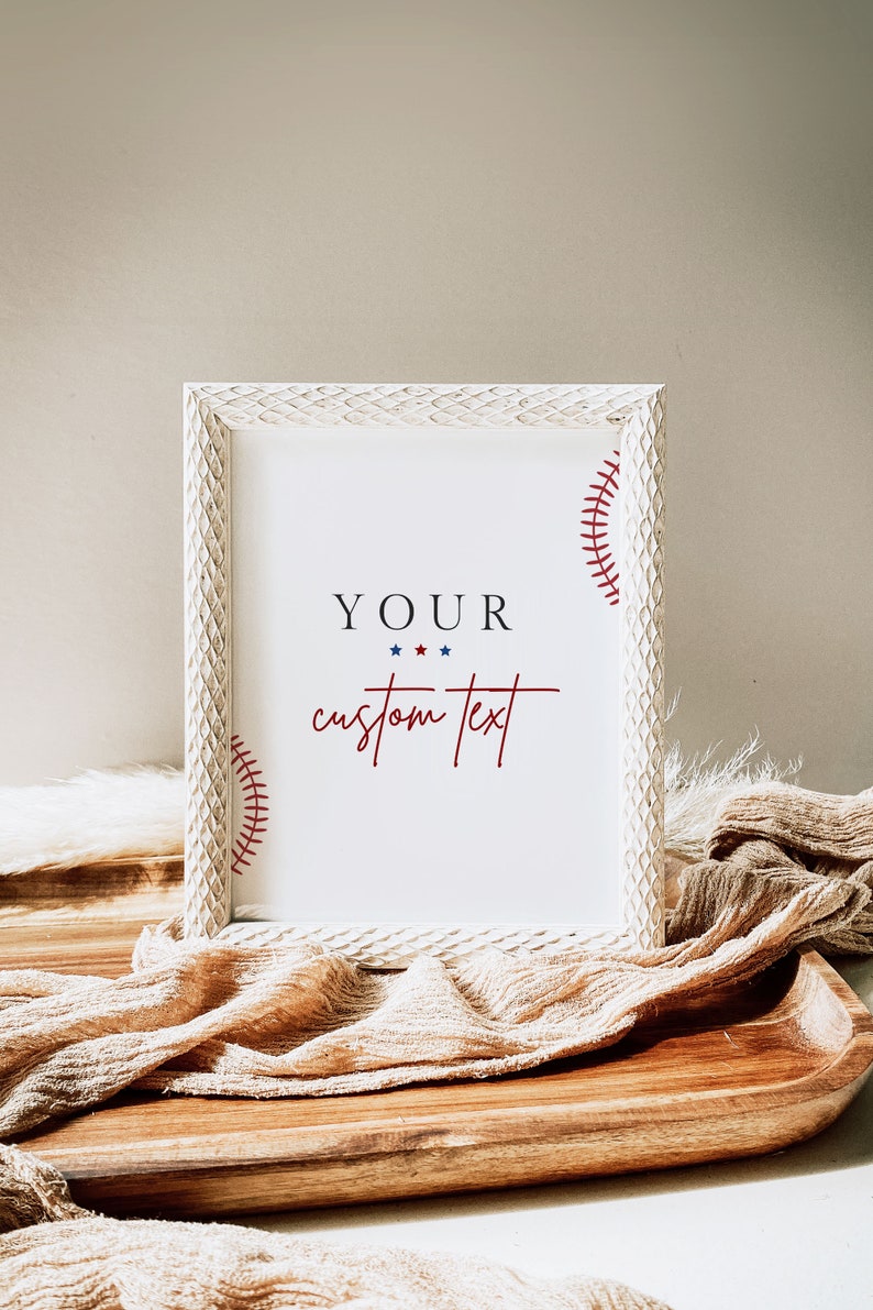 Rookie Year Birthday Bundle First Birthday Bundle for Boy Rookie Year Party Package 1st Birthday Bundle for Boy Rookie Year Boho Baseball image 7