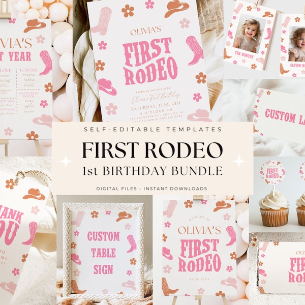 First Rodeo Birthday - Etsy