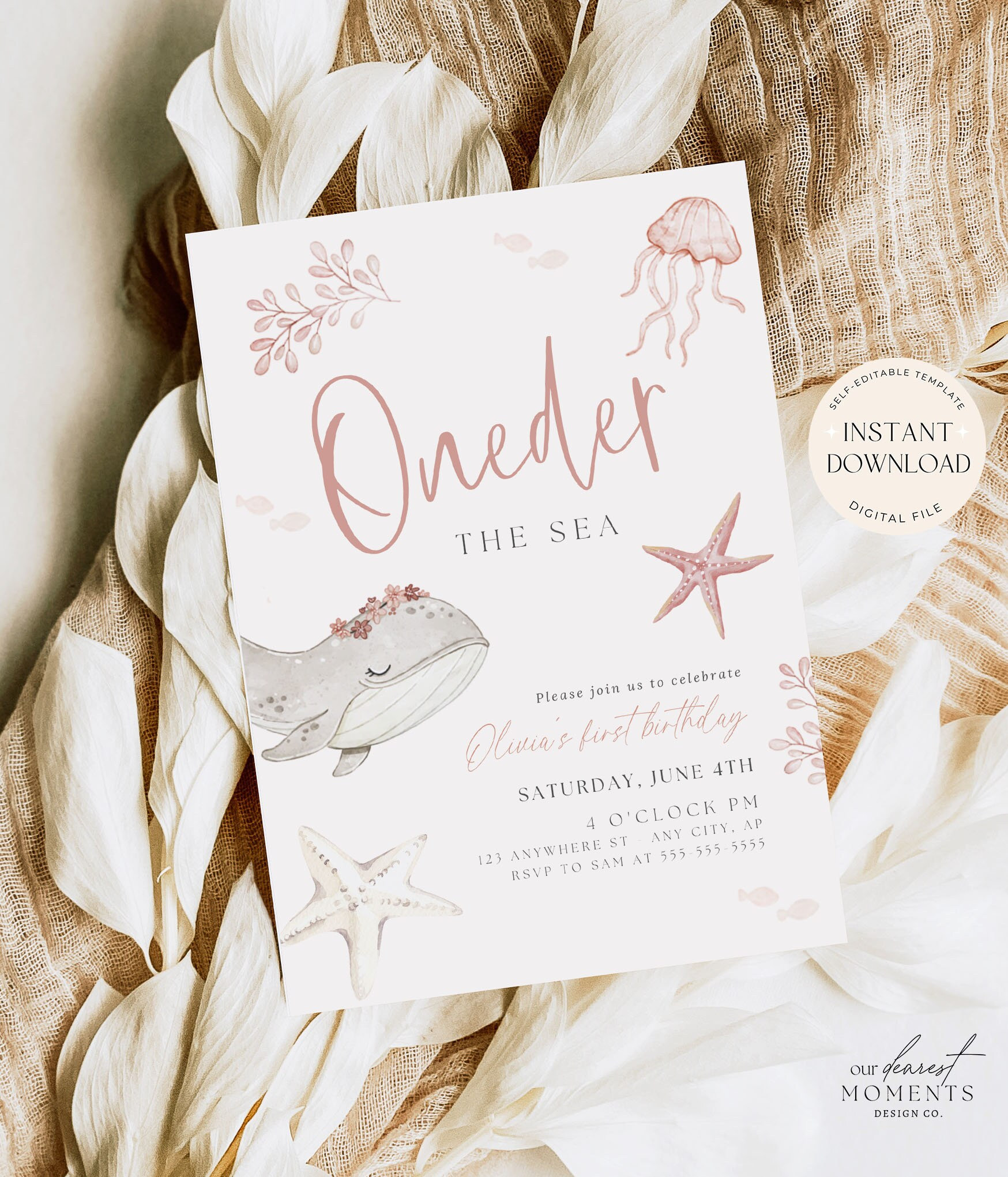 Oneder the Sea First Birthday -  UK