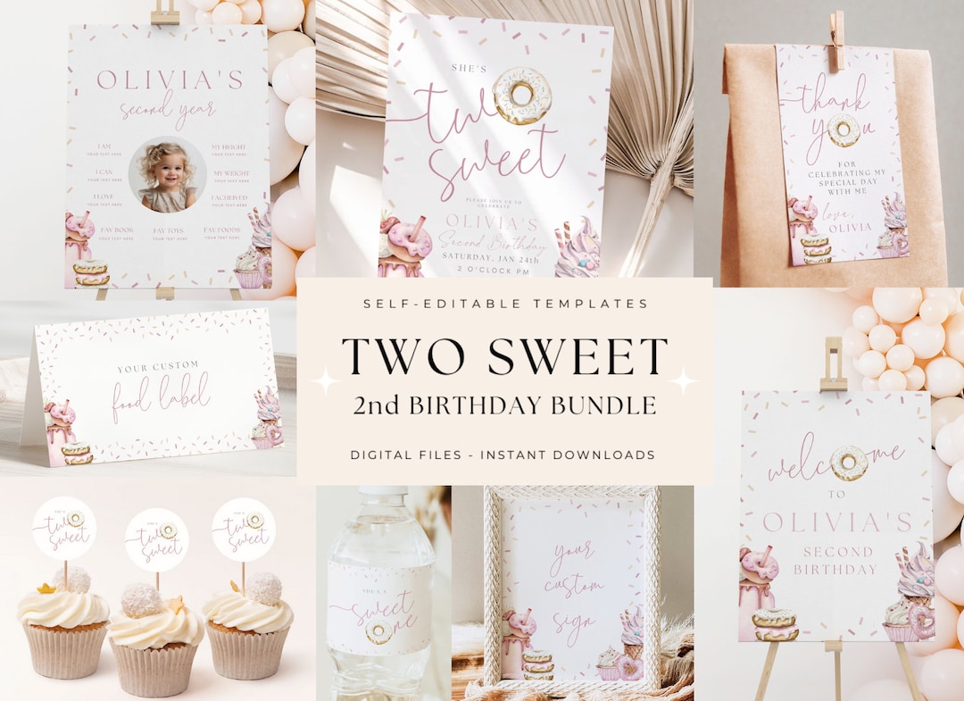 Two Sweet Birthday Bundle Second Birthday Bundle Two Sweet Birthday Il 1080xN.5724371265 Bzq6