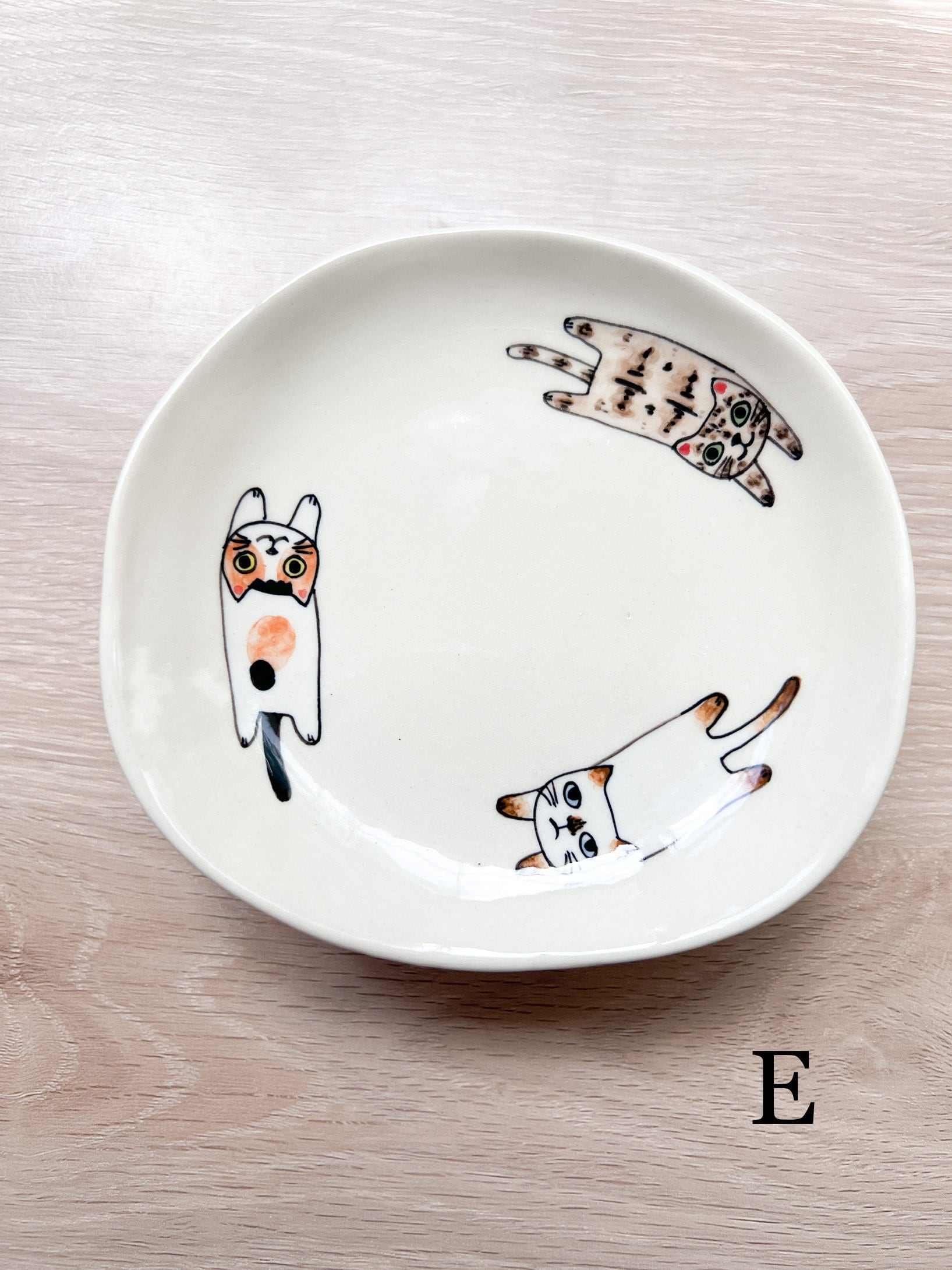 Decorative Plates Dinner Plates With Cats On Them Bone Ceramic