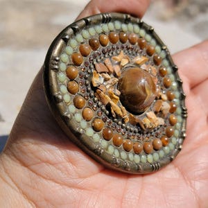 Cabochon Stone Belt - Etsy display picture 2