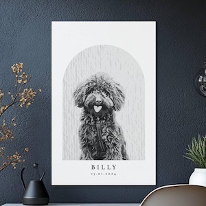 Personalisiertes Haustier Portrait, Hundeportrait vom Foto, Haustier Portrait, Hundeportrait, Hundeportrait, Hundeportrait, Hundeportrait