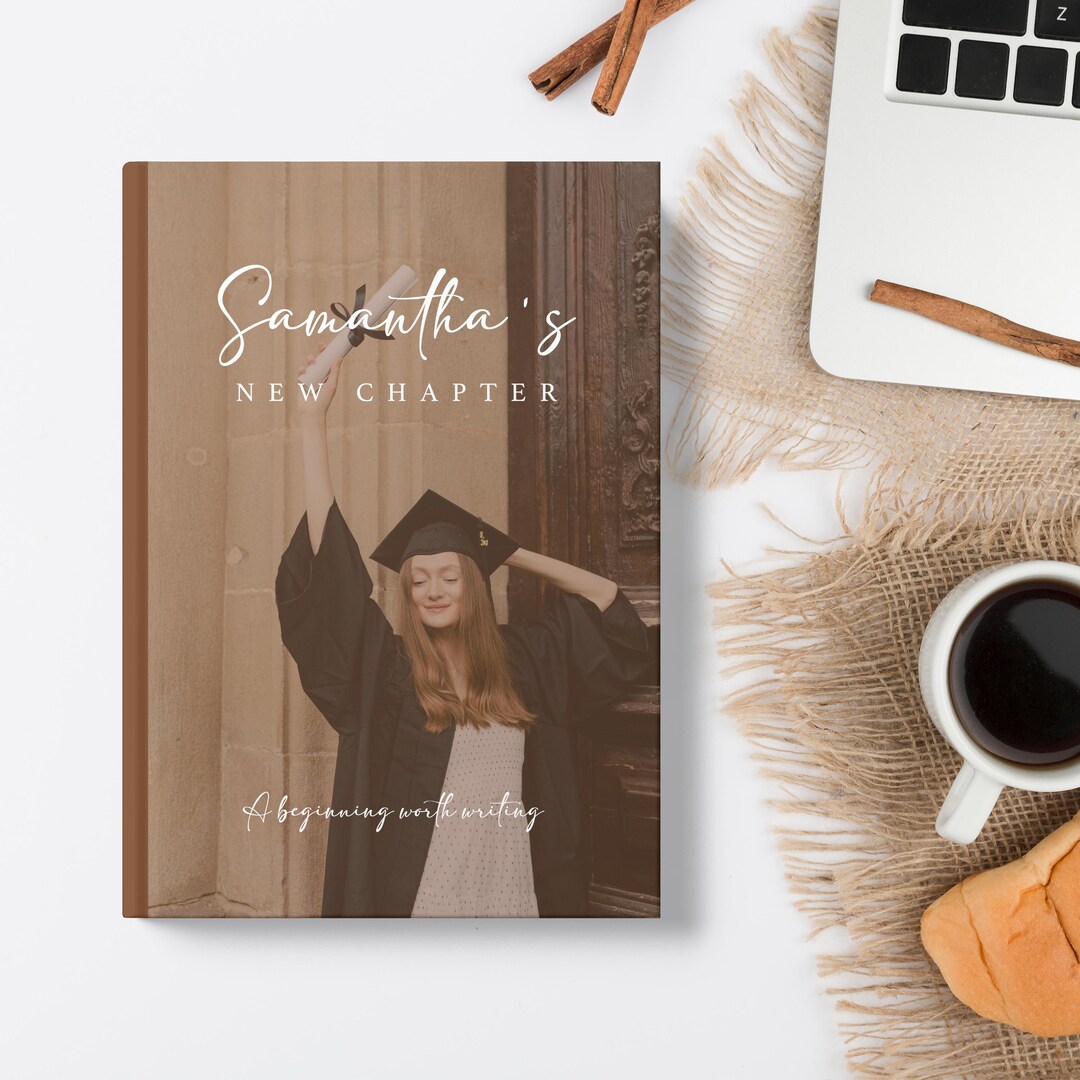 Personalized Photo Graduation Journal, Custom New Chapter Notebook ...