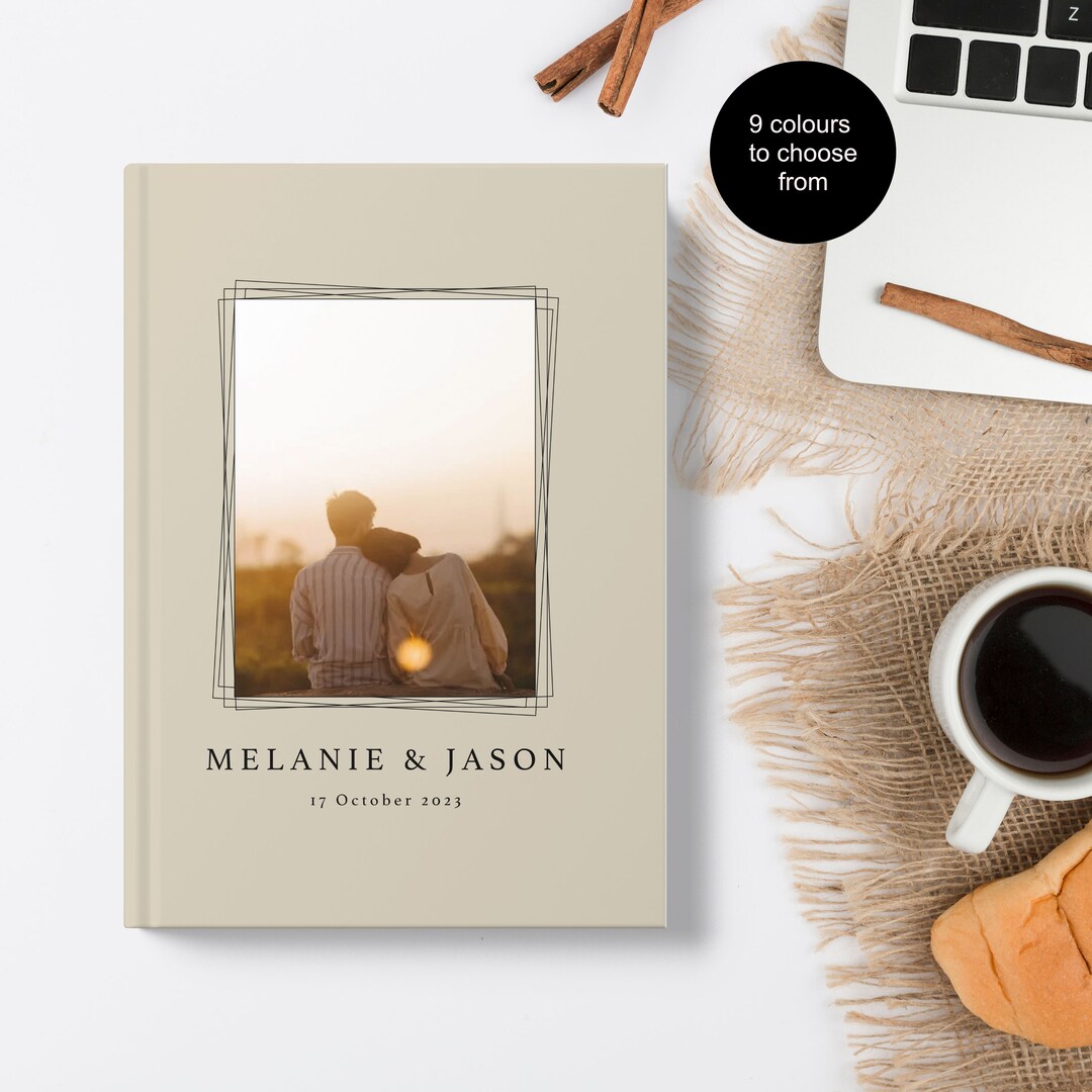 Personalized Photo Notebook Hardcover Custom Name Journal, Unique Gift ...