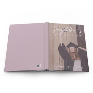 Personalized Photo Graduation Journal, Custom New Chapter Notebook ...