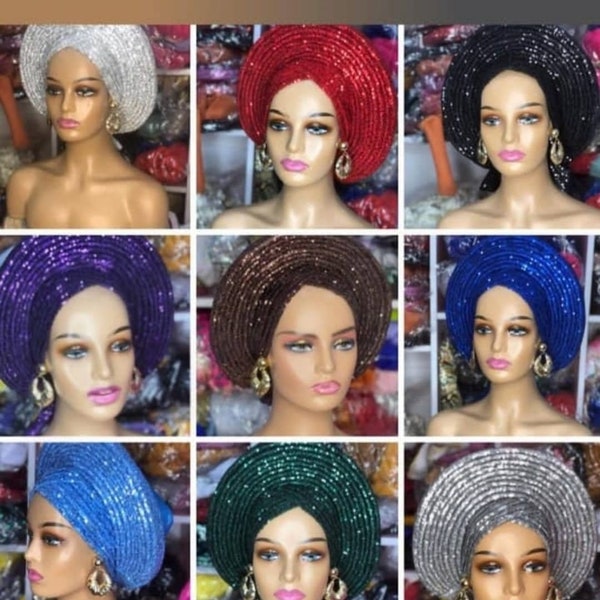 Auto Gele, different colors available!!!