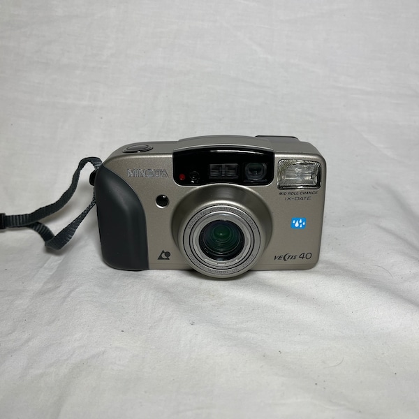 Minolta Vectis 40 vintage compact camera for APS film