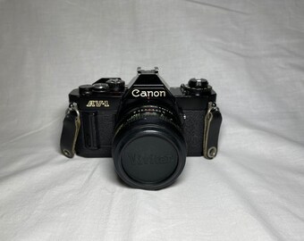 素晴らしいキヤノン AV-1 35 MM 一眼レフカメラ、キヤノン 1.1.8 50 mm