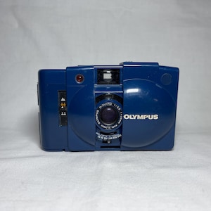 Olympus XA2 Blue Rare! Vintage Compact Camera for 35mm Film - Etsy