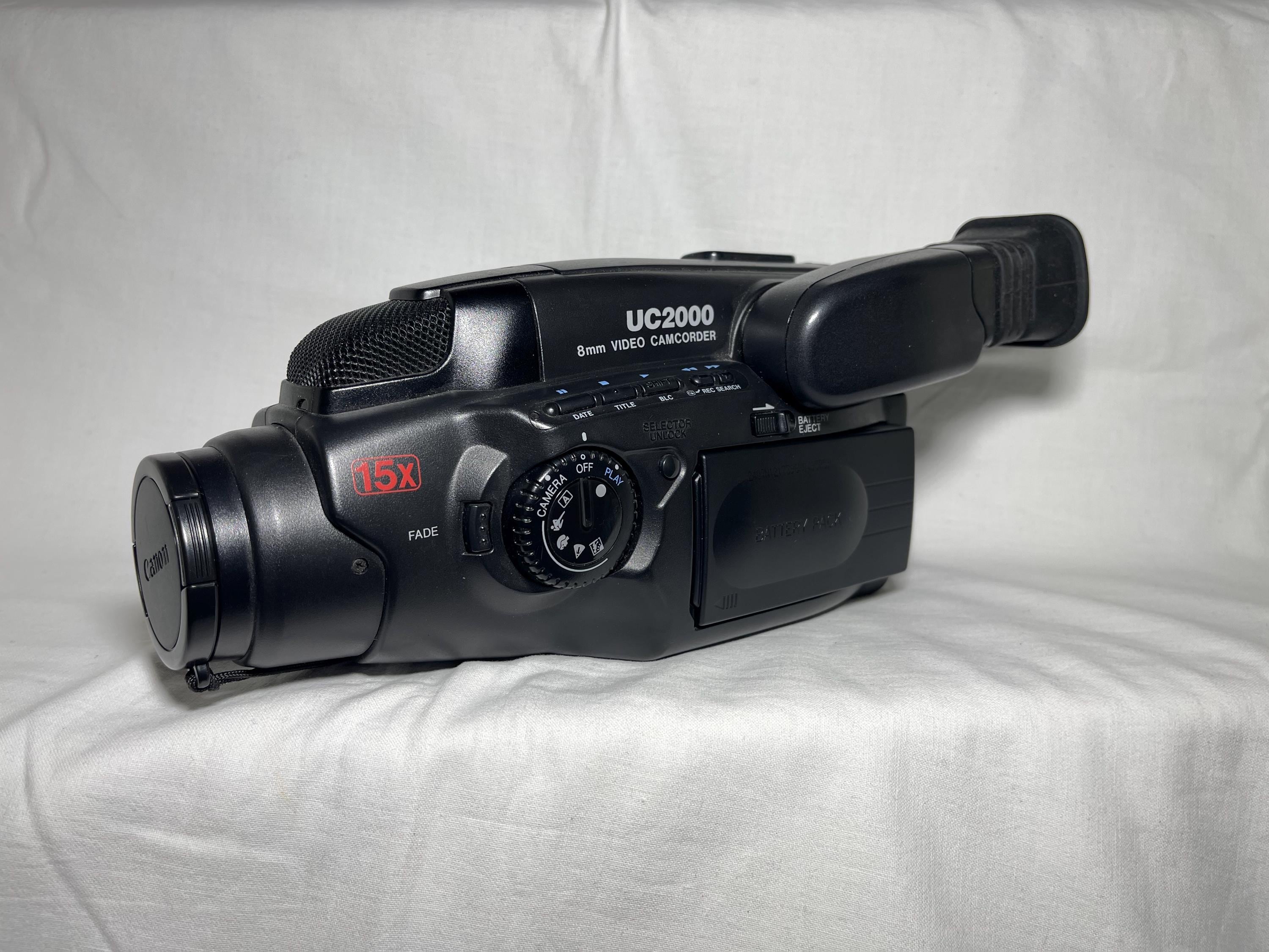 Canon UC2000 Vintage Video Camcorder for 8mm - Etsy