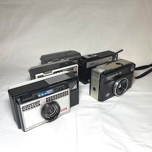Kodak’s Instapak (126) Vintage Camera’s