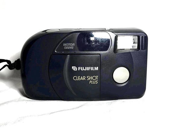 Fujifilm Clear Shot Plus vintage point and shoot camera for 35mm film