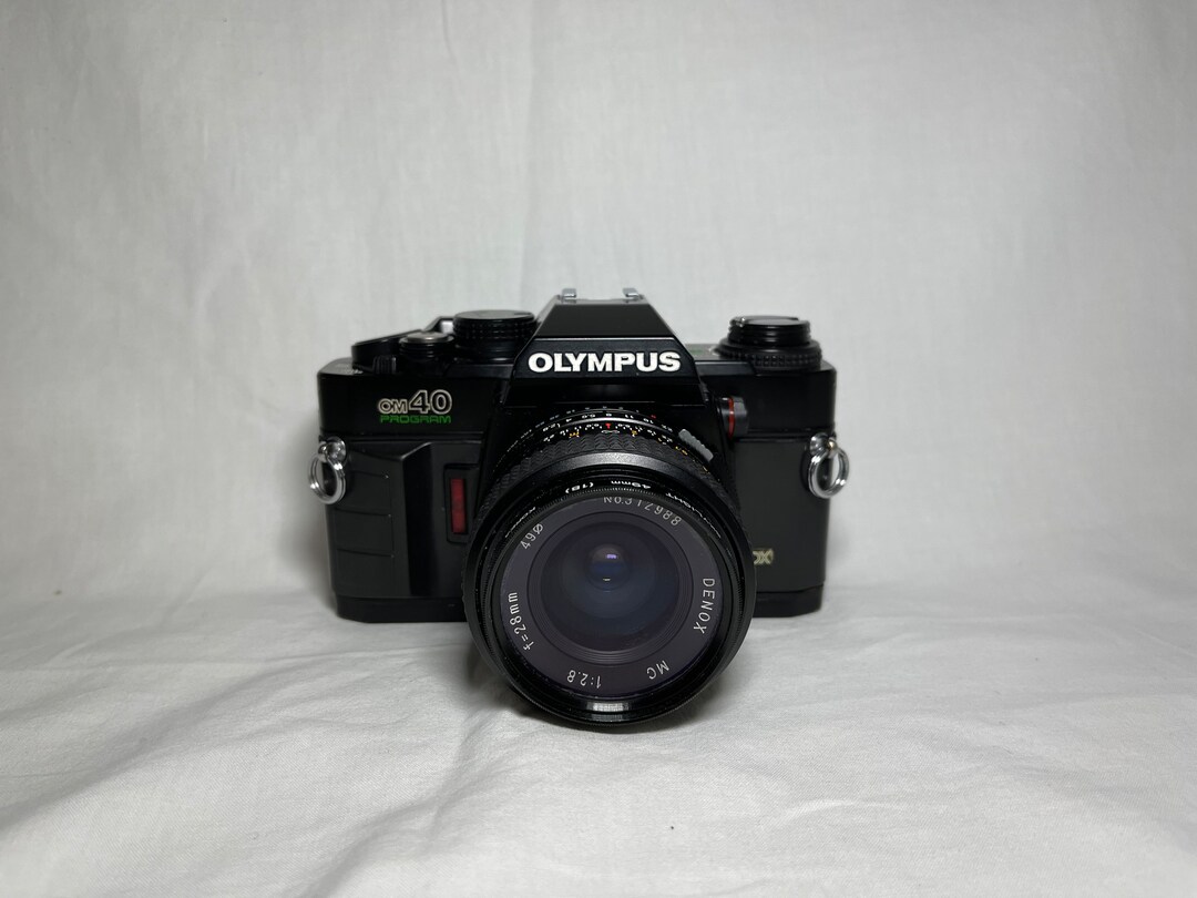 Appareil Photo Olympus OM40 Program Pour Pièces Boîte Not