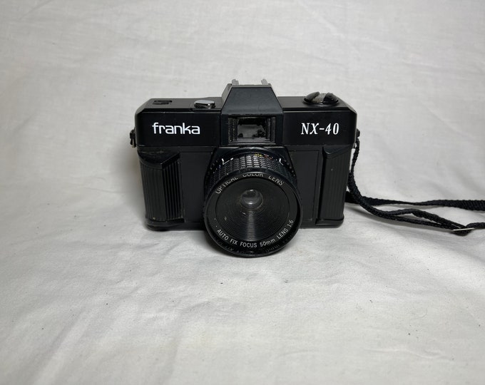 Franka Camera Franka NX-40 Vintage Camera for 35mm Film - Etsy