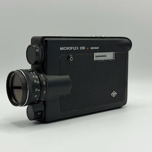 Agfa Microflex 200 vintage videocamera voor Super8