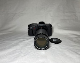 Pentax P30 W/ Vivitar 80-200mm vintage slr for 35mm film