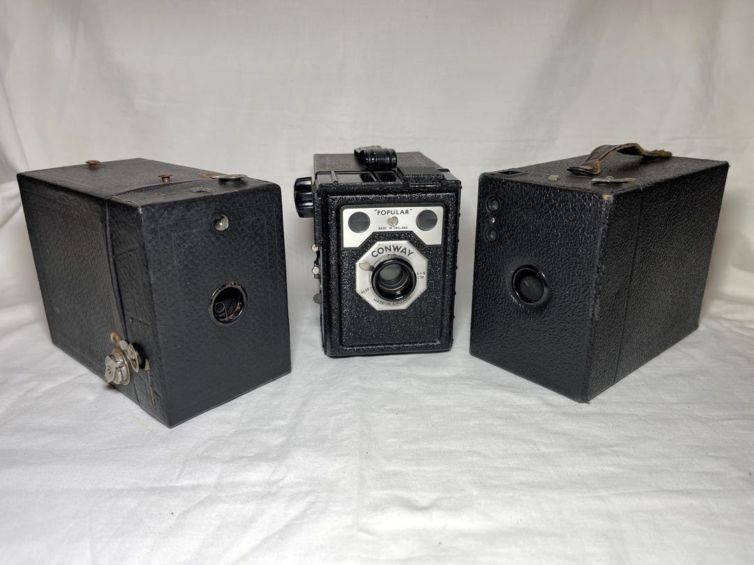Vintage “box” Camera’s | Mixed Brands | All Tested and Working | More ...