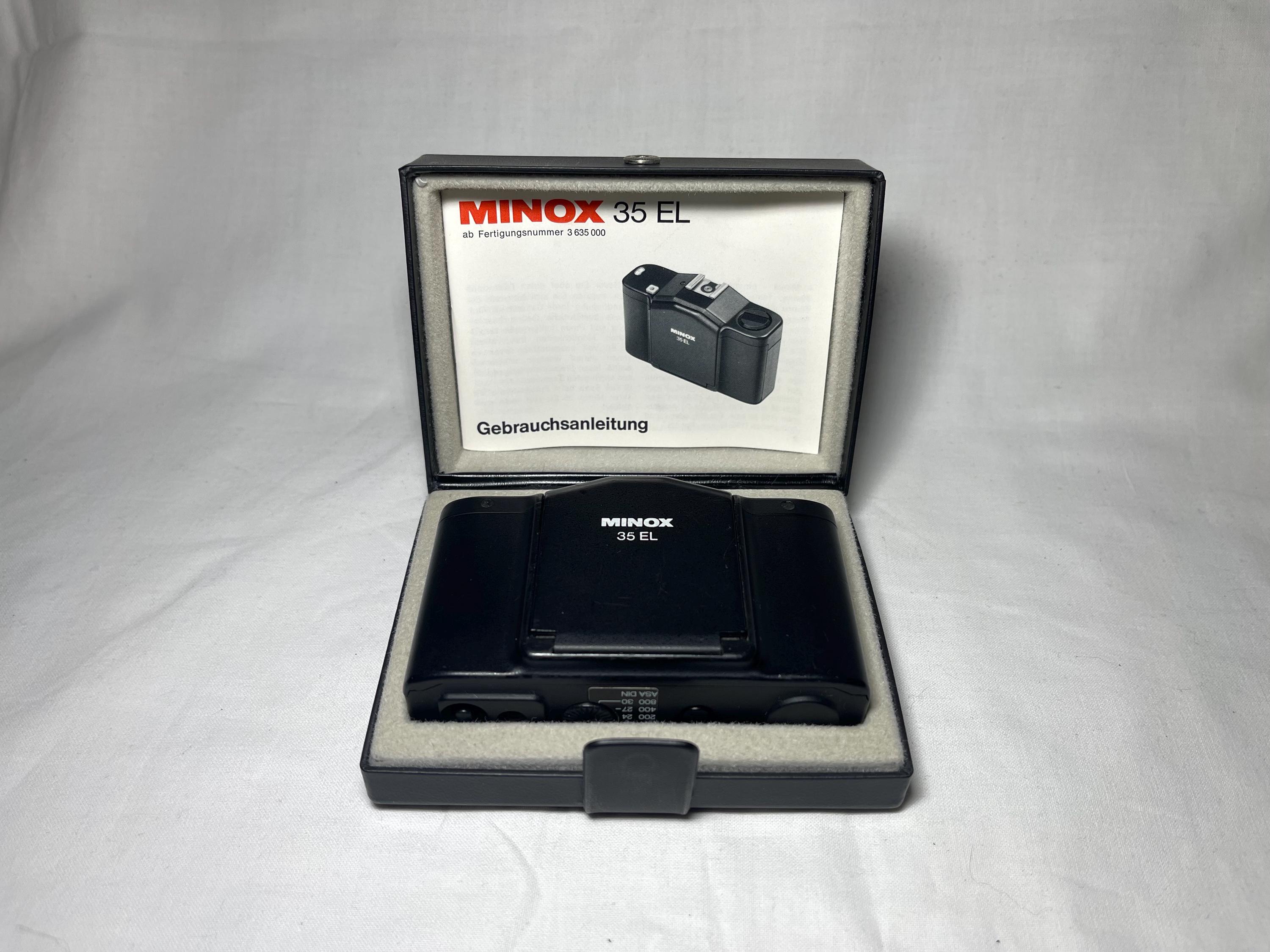 ミノックス 35 EL 35 mmフィルム用ヴィンテージコンパクトカメラ 