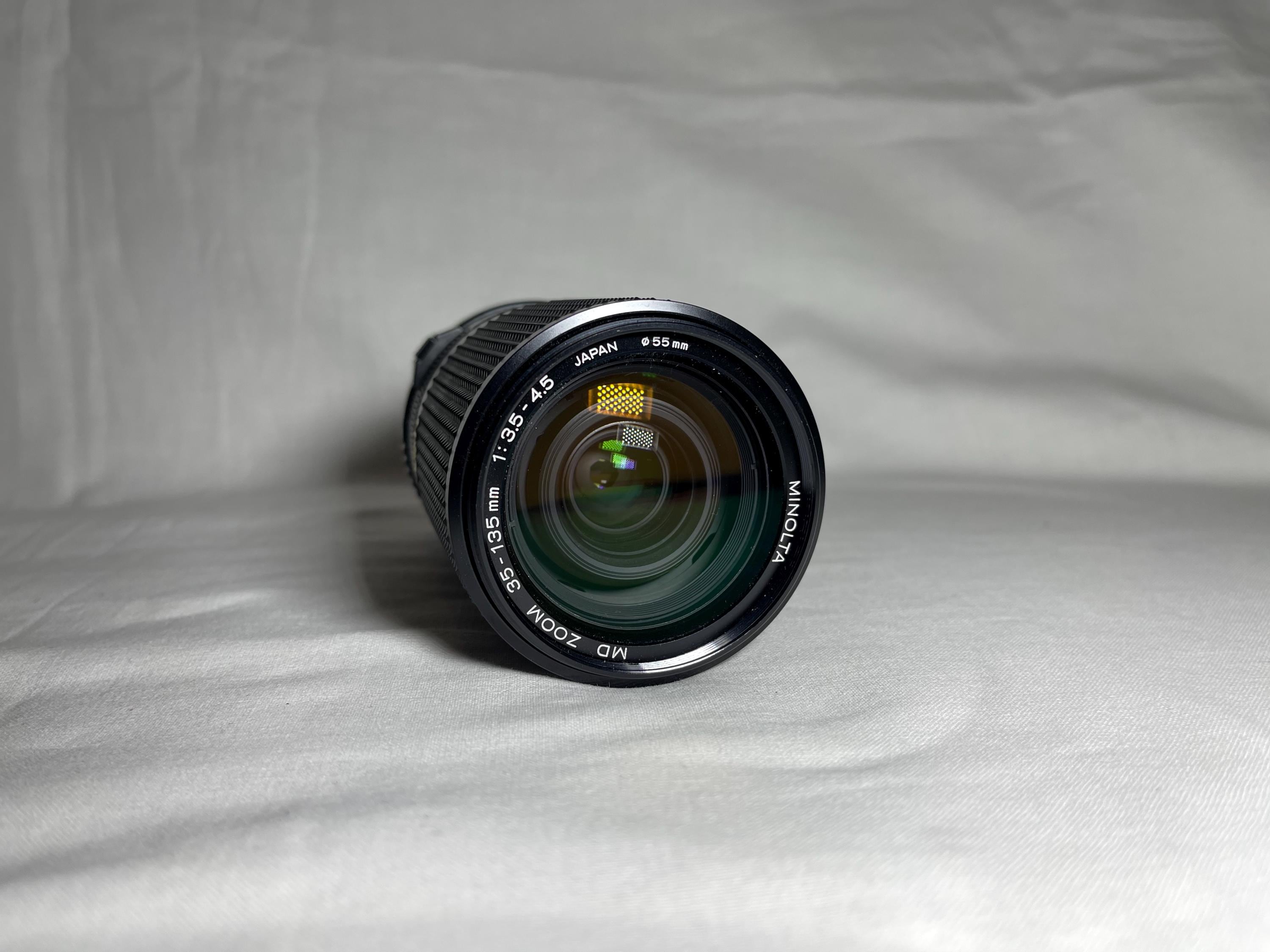 Minolta MD Zoom 1:3.5-4.5 35-135mm Vintage Zoom Lens - Etsy