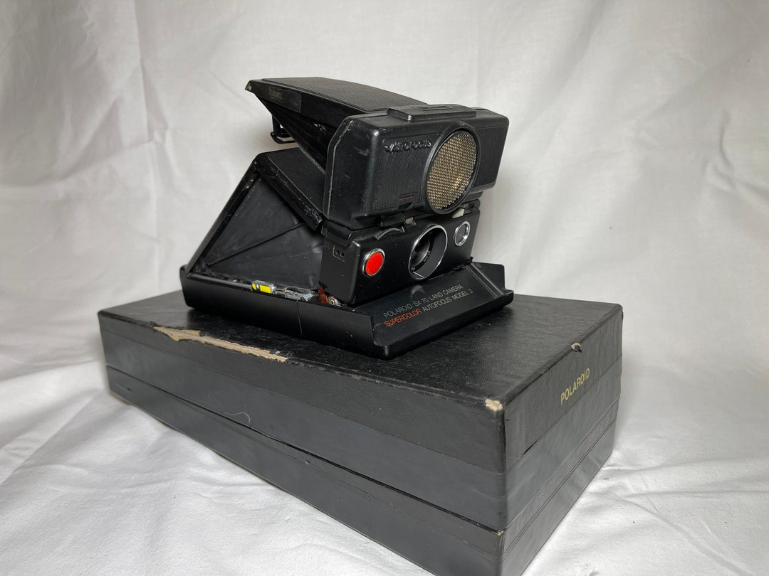 Polaroid Sx 70 Land Camera Model 2 Polaroid SX-70 Land Camera Supercolor Autofocus Model 2 - Etsy