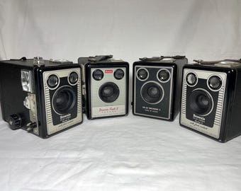 ヴィンテージ コダック ブラウニーシックス -20 モデル F フラッシュ