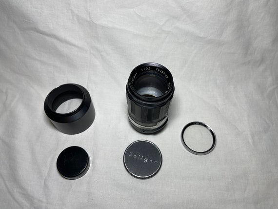 Soligor 1:3.5 F=135mm Vintage T2 Lens With EXA Converter for 