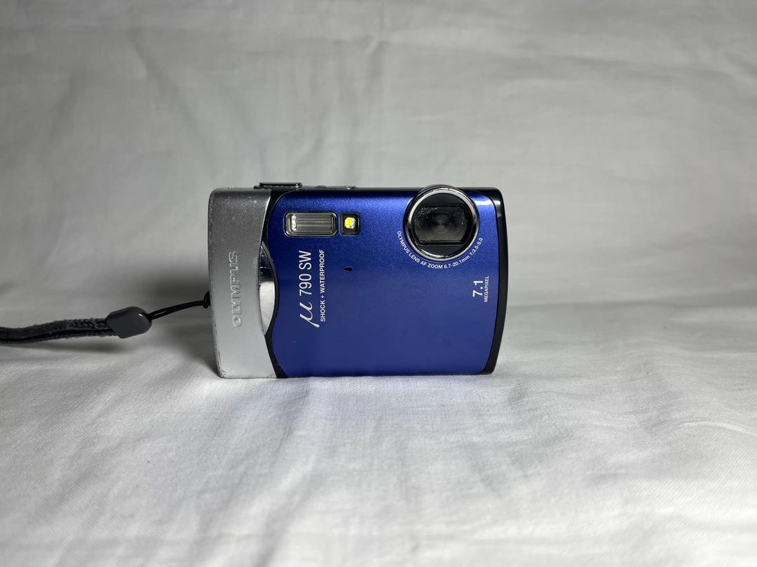 OLYMPUS μ 790 SW ブルー Olympus Mju 790 SW Vintage Digital Camera - Etsy