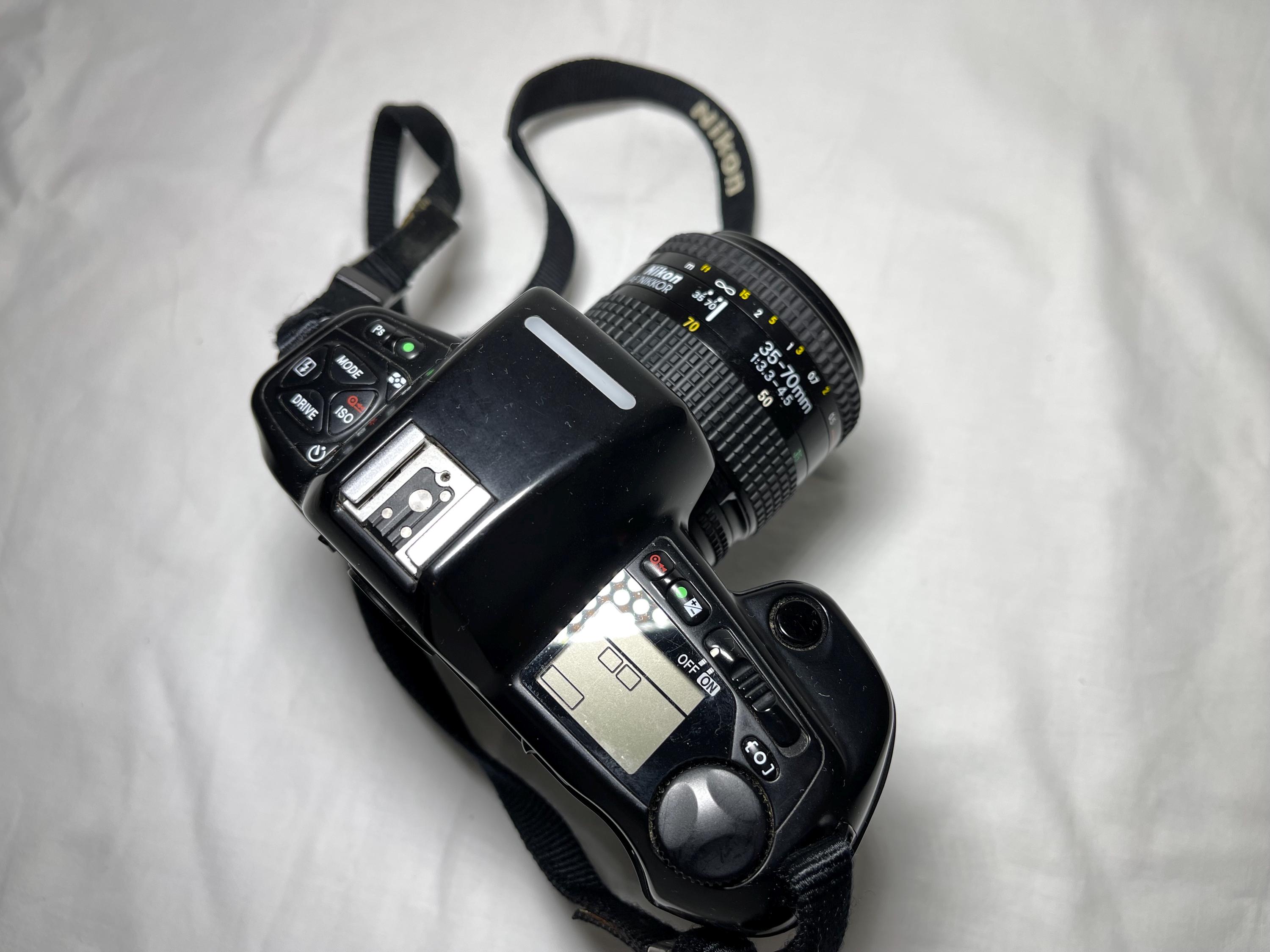 Nikon F90X 一眼レフカメラ MB-10付き 実写作例あり カメラ Nikon F90X