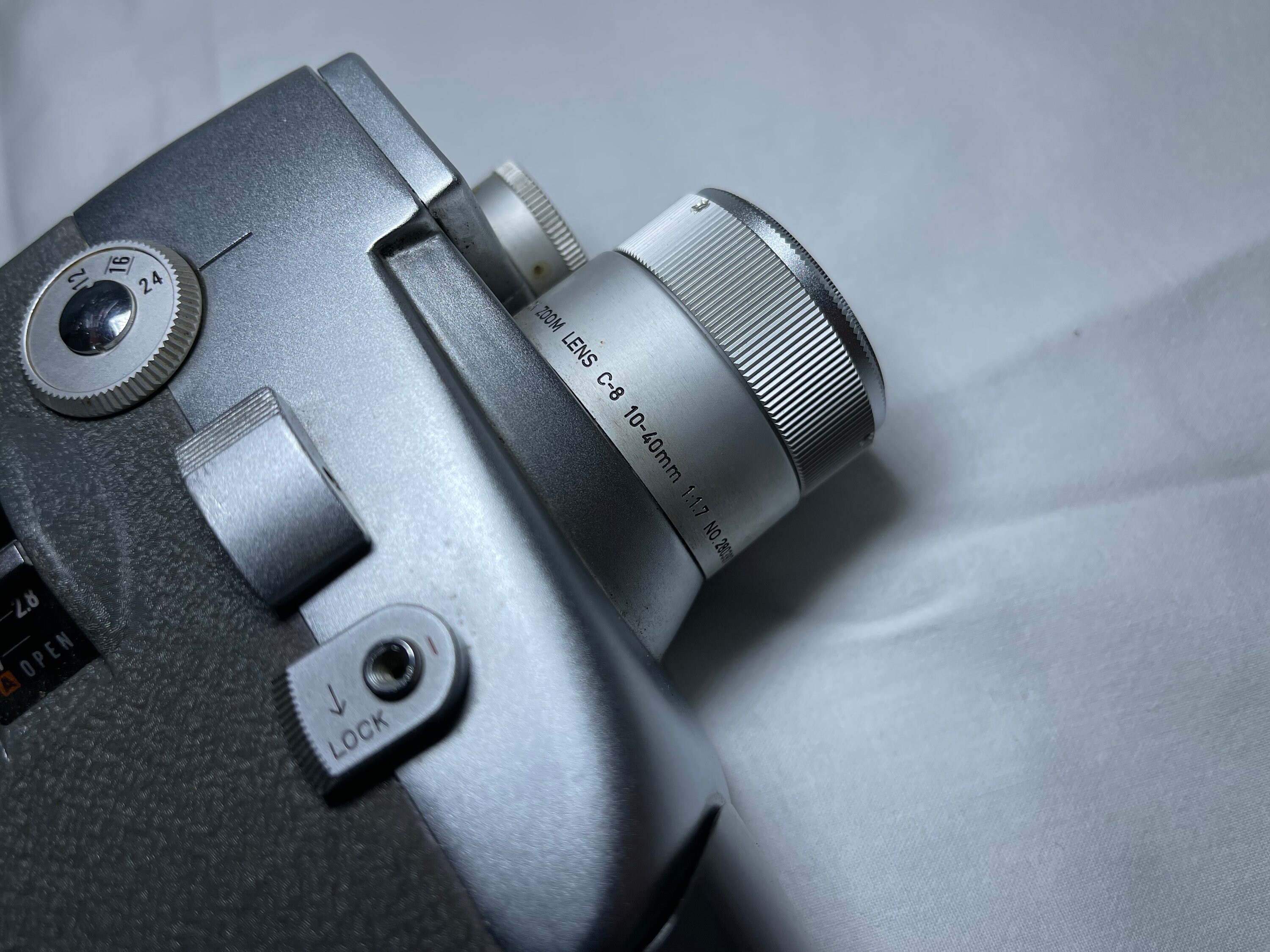 Canon Motor Zoom 8 EEE 8mm Film Camera 1960's With