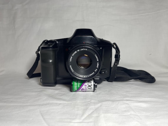 Canon T90 35mm SLR Film Camera Plus 50 mm F1.8 Canon FD Lens