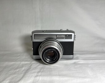 Werra 2 Vintage Camera + Carl Zeiss Tessar 50mm F2.8 Lens +