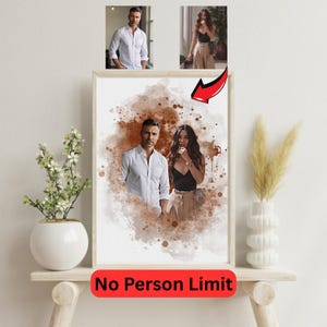 photo merge or add people to photo, Add Deceased Loved One To Picture, Love one portrait , deceased love in photo , family photo collage