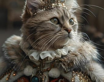 Princesa vitoriana, retrato de cachorro personalizado, retrato de animal de estimação personalizado, animal de estimação real personalizado, presente para donos de animais de estimação, retrato histórico, arte de pintura, pintura