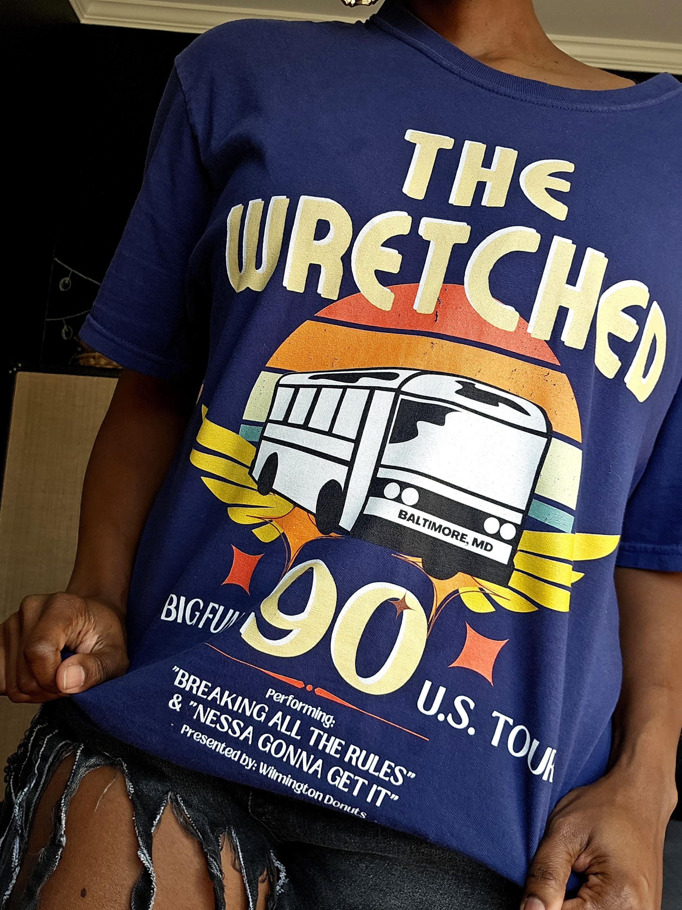 Comfort Colors Party With the Wretched Retro Tee, Funny Cosby Show