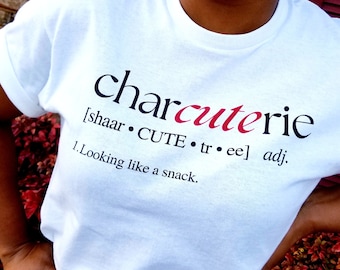 Chemise planche de charcuterie, cadeau charcuterie, chemise amateur de fromage, t-shirt gastronome drôle, chemise voyage filles, chemise dégustation de vin, cadeau gourmand