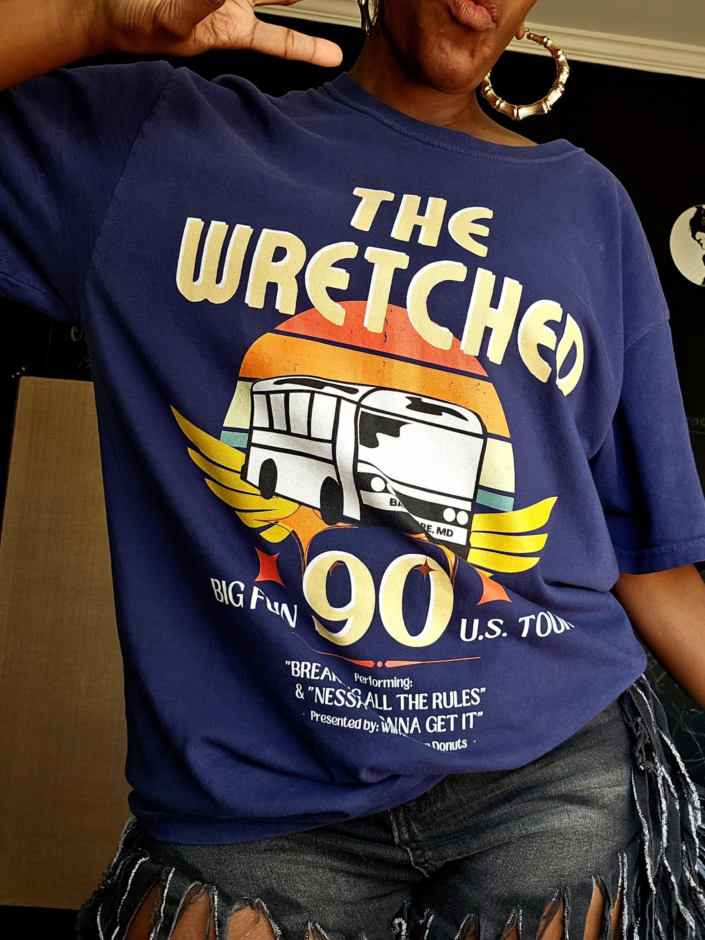 Comfort Colors Party With the Wretched Retro Tee, Funny Cosby Show