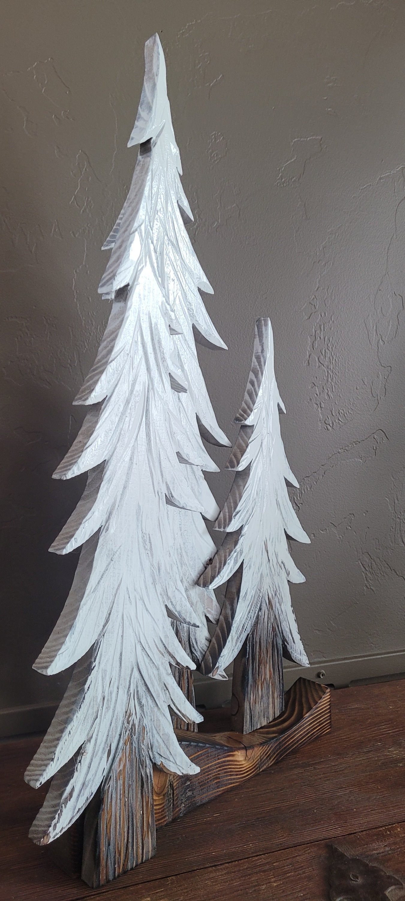 Tall Pines Tree Set Etsy
