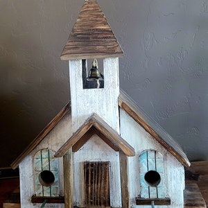 Church house Birdhouse