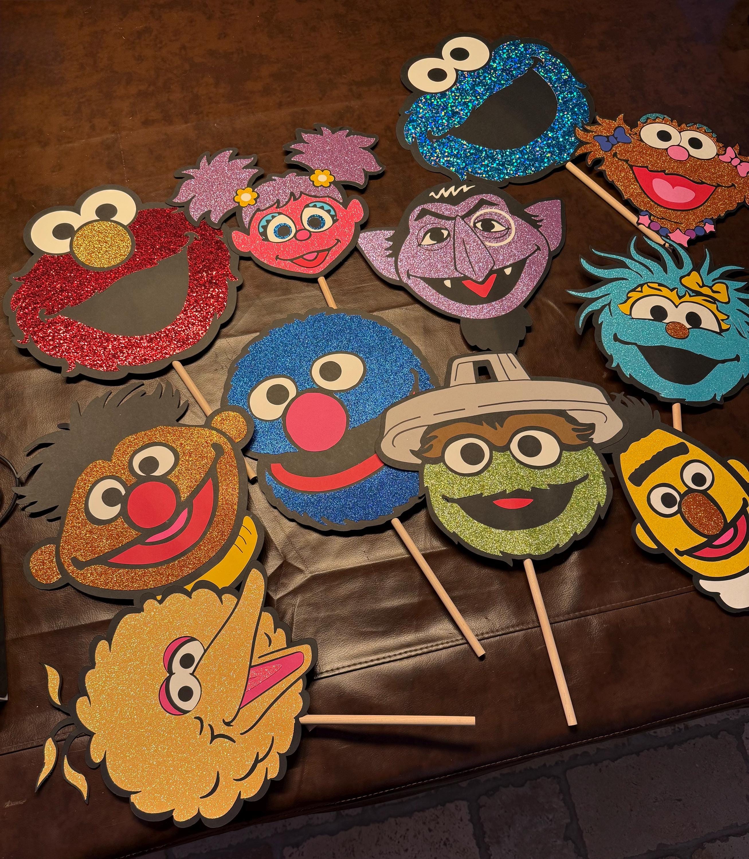 Sesame Street Cut Outs Decor Party - Etsy