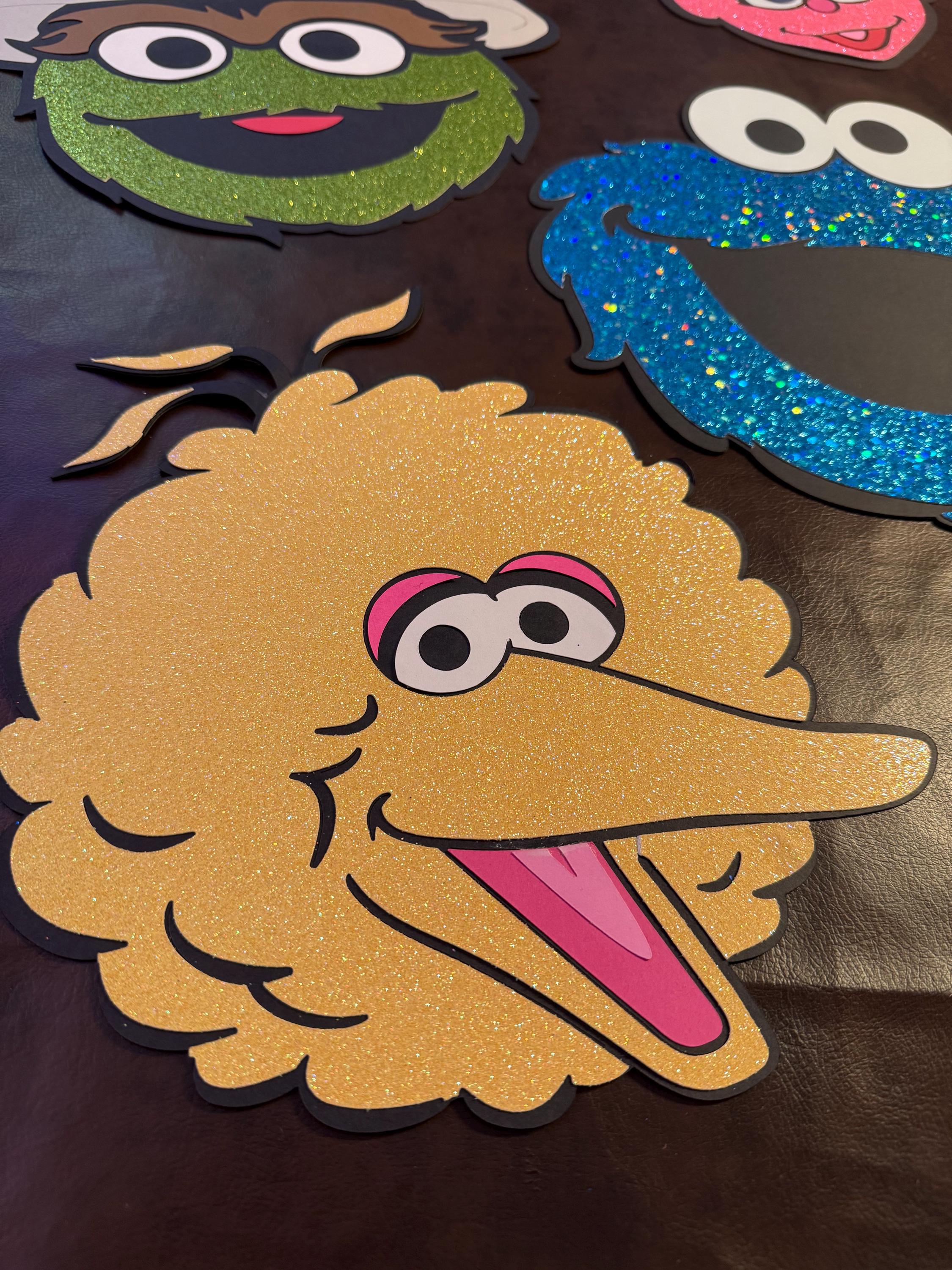 Sesame Street Cut Outs Decor Party - Etsy