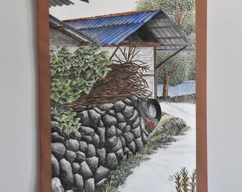 pintura coreana
