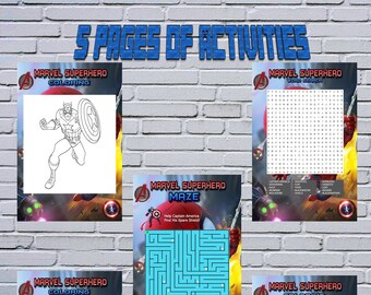 Printable Minecraft Activity Sheets/party Games - Instant Download ...