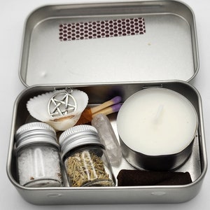 Mini Altar | Travel Altar | Beginner Witch Kit | Portable Witchcraft Altar