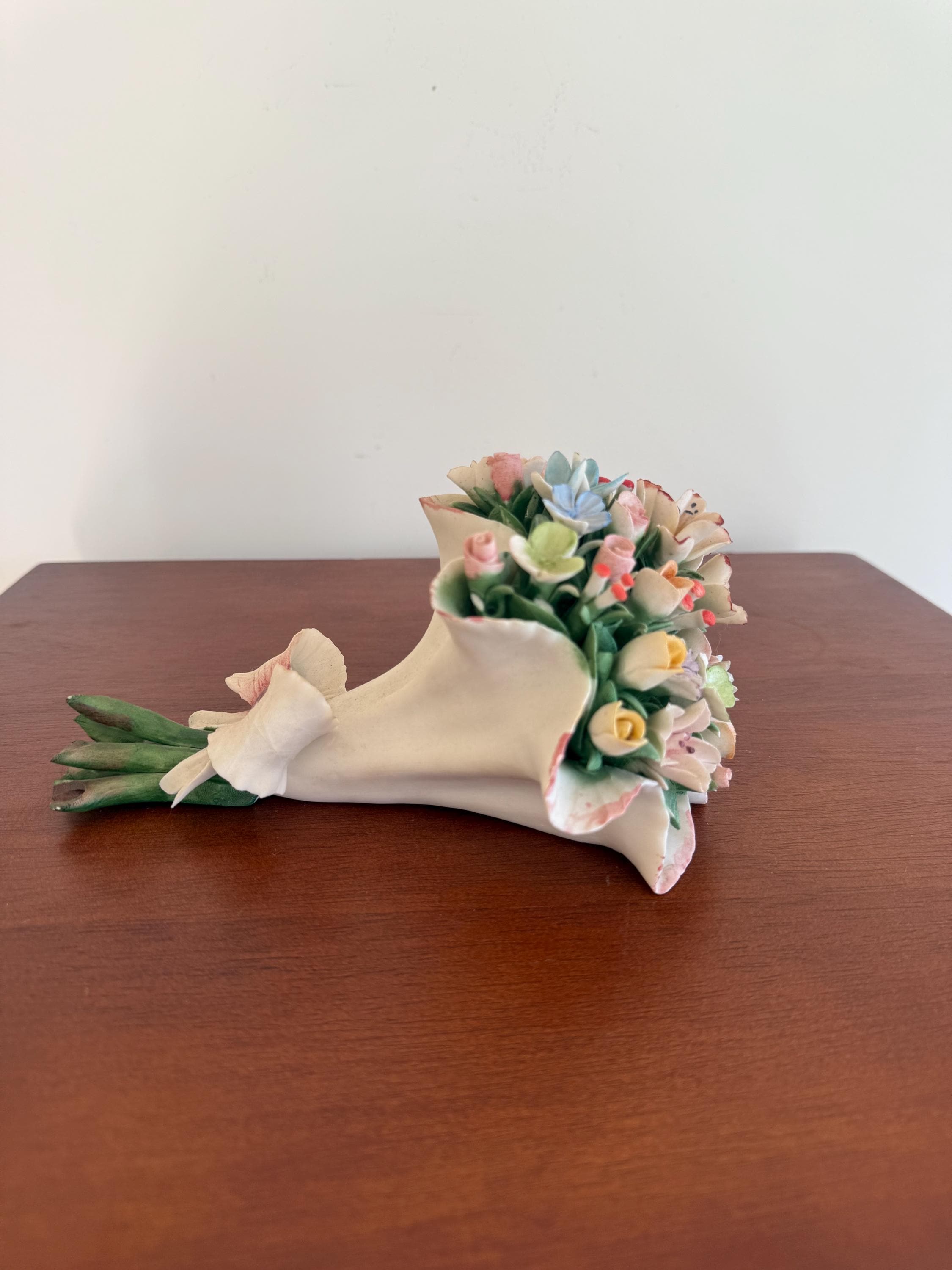 陶器製アートフラワー花瓶　カポディモンテ 陶器製アートフラワー花瓶 カポディモンテ 楽天市場】カポディモンテ陶