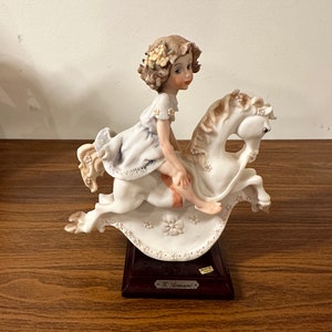 Guiseppe Armani Shy Rider Figurine From the Magic Memories