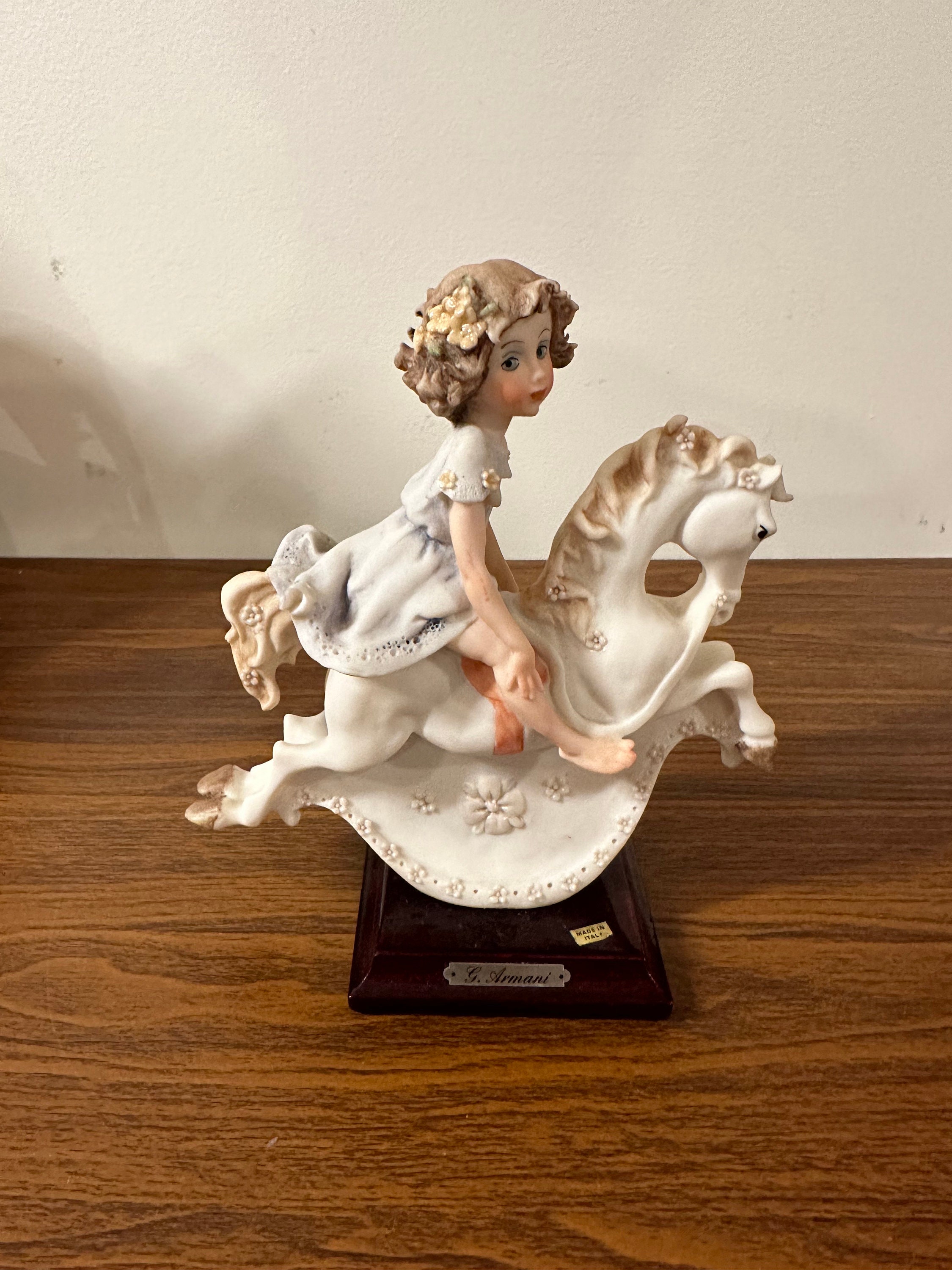 Guiseppe Armani Shy Rider Figurine From the Magic Memories