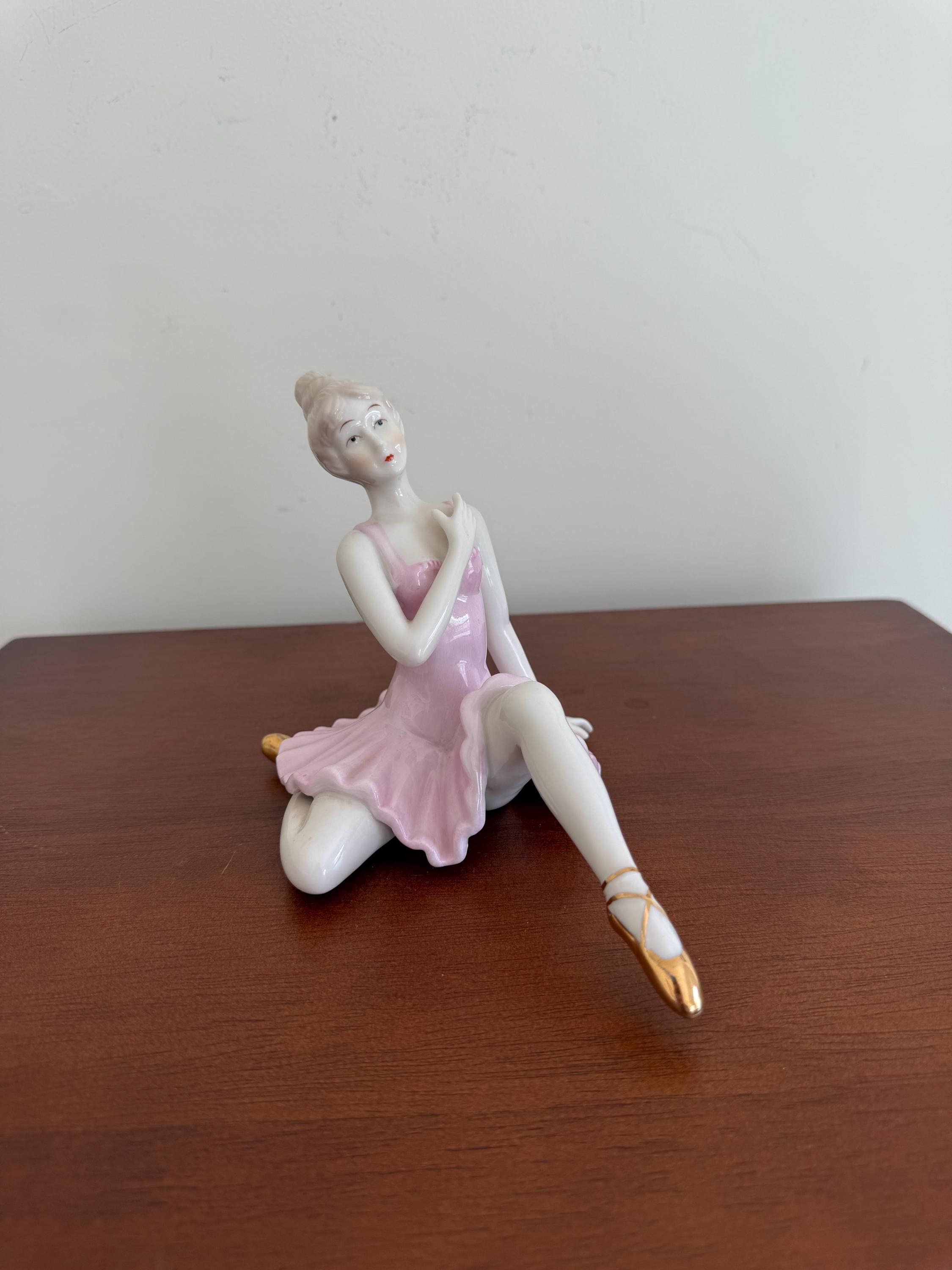 Vintage porcelain ballerina figurines - Etsy 日本