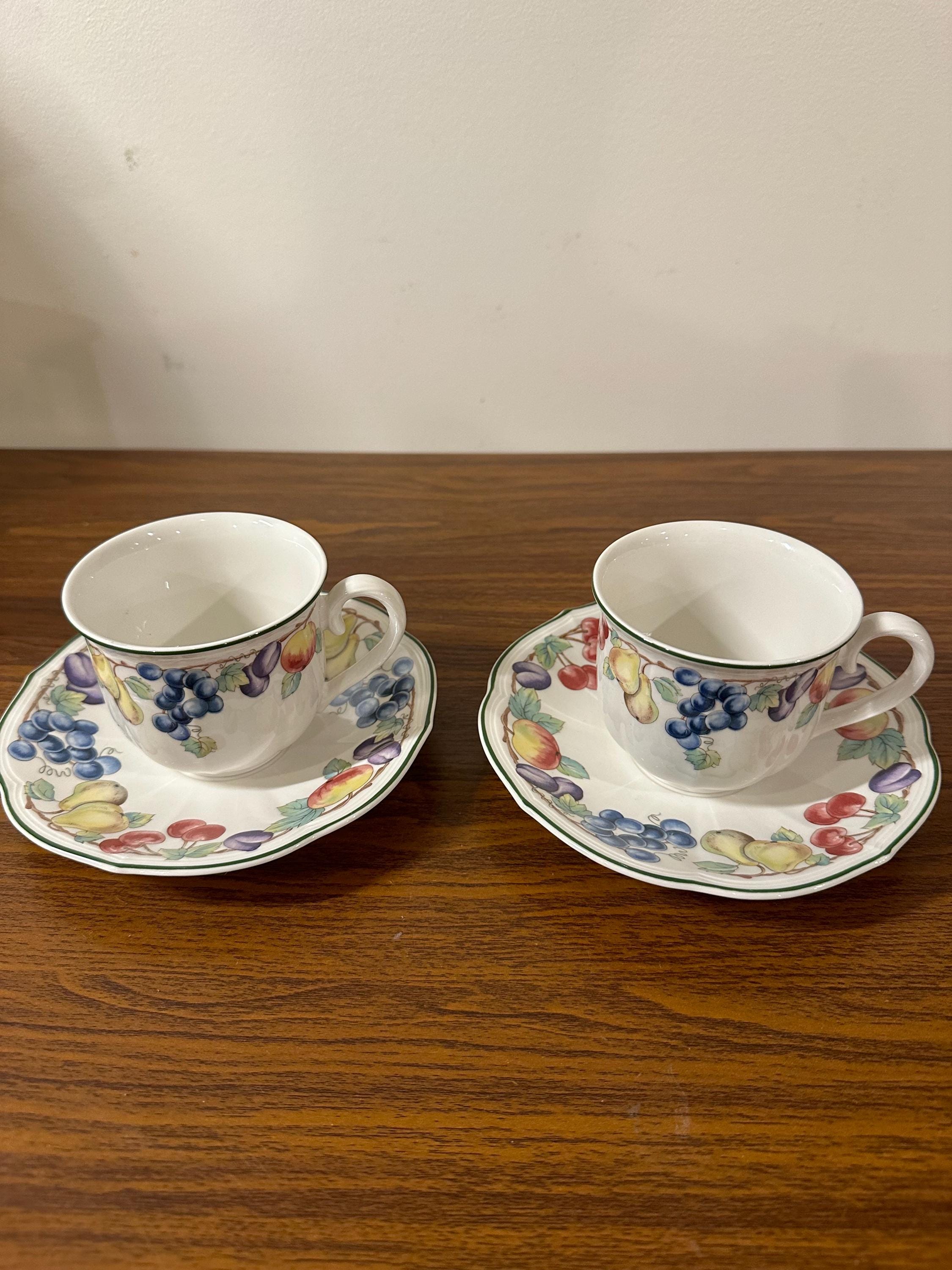 Set of 2 Villeroy & Boch “melina” Teacup and Saucers.. - Etsy